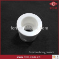 Ceramic insulator white zirconia material ceramic tube in high strength